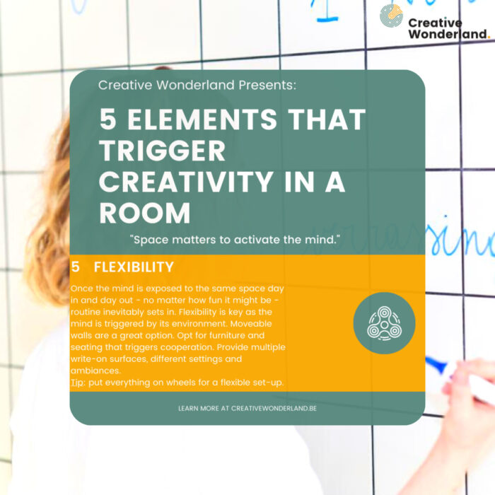 De kracht van flexibiliteit: zo boost onze vergaderzaal jouw creativiteit (en houd je team fris)
