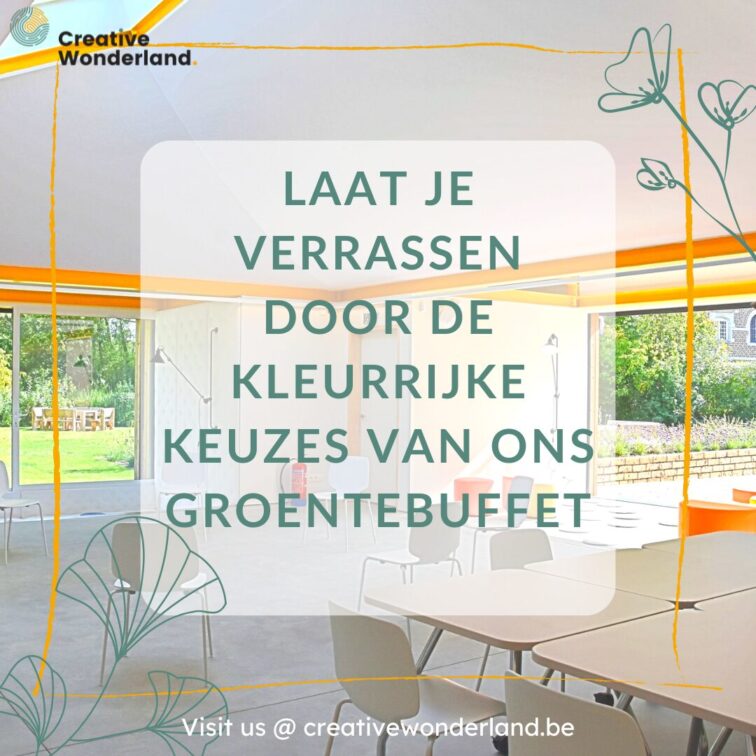 Laat je verrassen door de kleurrijke keuzes van ons groentebuffet