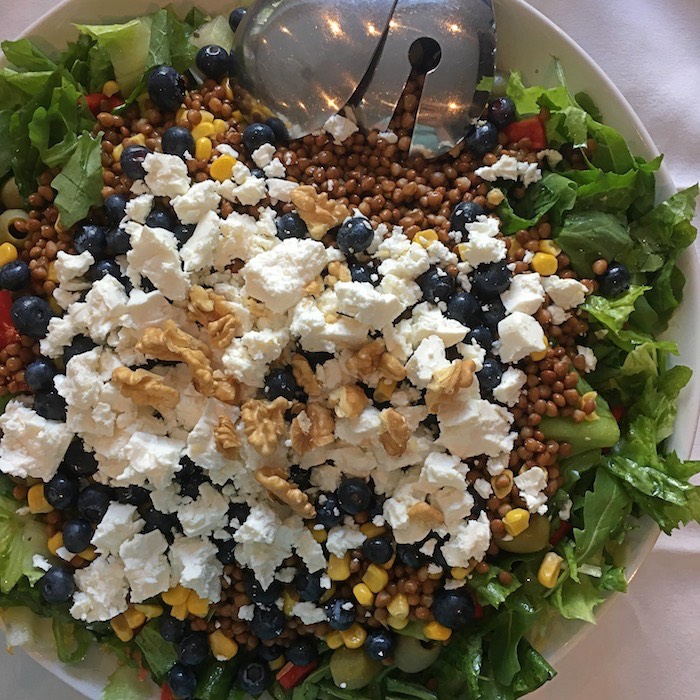Prijzen voor huur vergaderzaal: Saladebuffet