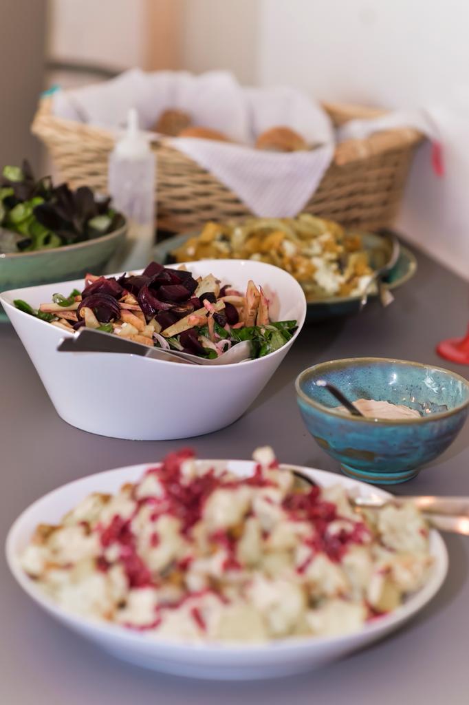 Prijzen voor huur vergaderzaal: Saladebuffet